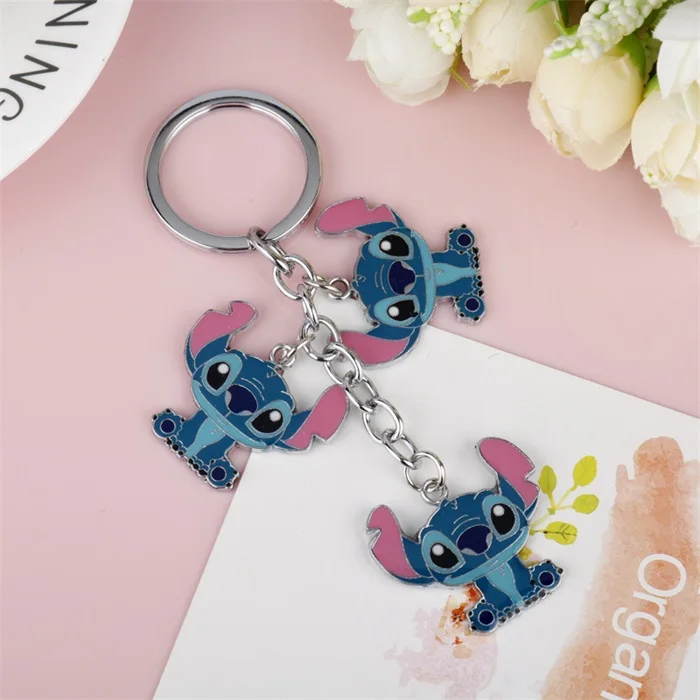 1288 Мультяшное ожерелье с подвеской с надписью «Ohana» Милая Охана дружба Лило стежок тема цветы кулон ожерелье ювелирные изделия Kawaii подарок для женщин девушек - Окраска металла: 1288