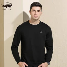 Уличная Мужская одежда, повседневные толстовки и свитшоты для мужчин, мужская одежда с принтом текста, Осень-зима для мужчин s Cartelo