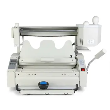 

New Hot Melt Glue Book Binder Machine Wireless glue Glue Can Cap Binding speed
