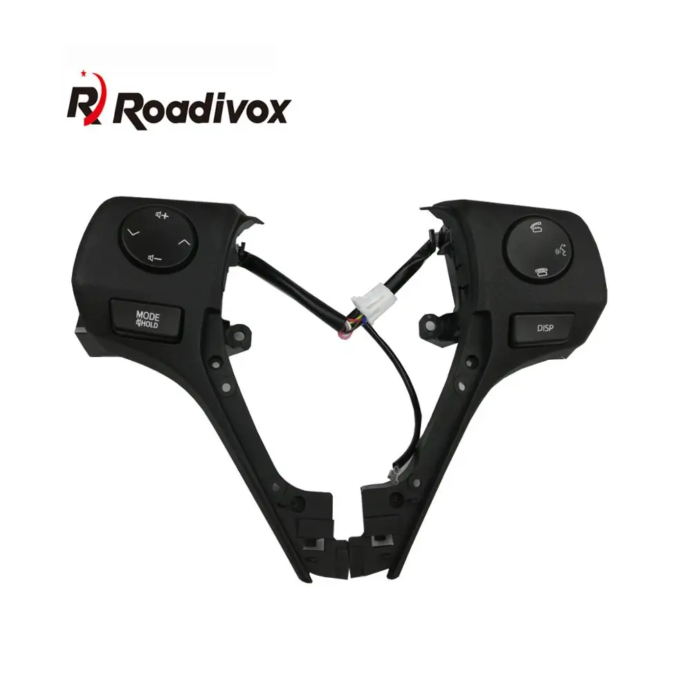 

Car Steering Wheel Control Button For Toyota Corolla RAV4 Multifunction Cruise Car Radio GPS Navigation Remote Switch Wired