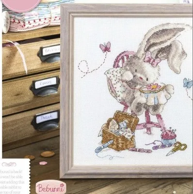 

GG Birds and Peach Blossoms and Birds Counted Cross Stitch Kit Cross stitch RS cotton with cross stitch Embroidered Rabbit
