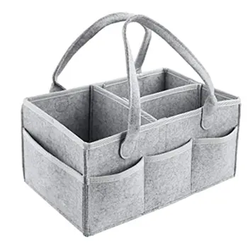 

Felt Diaper Bag Convenient For Mommy Storage Bag Practical Foldable Bag Multifunctional Baby Diaper Bag