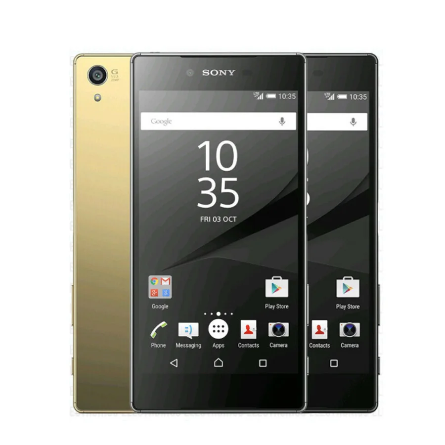 Мобильный телефон sony Xperia Z5 Premium E6883, 5,5 дюймов, 3 Гб ОЗУ, 32 Гб ПЗУ, четыре ядра, 3430 мА/ч, МП, две sim-карты, отпечаток пальца