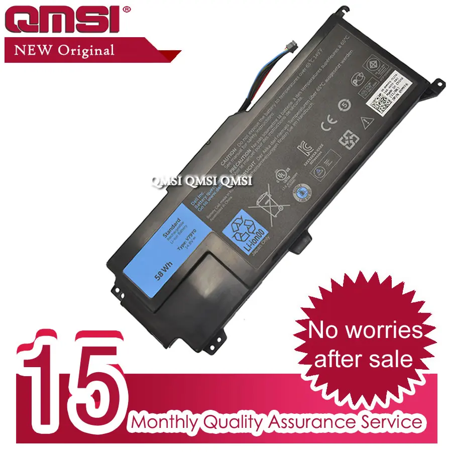 QMSI 14 8 V 58wh V79Y0 0YMYF6 Оригинальный аккумулятор для ноутбука Dell XPS 14Z 15z L511z L511X L412Z |
