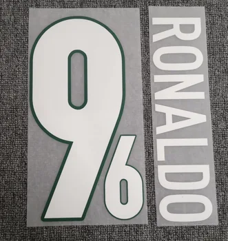 

1998 #9 Ronaldo Nameset Soccer Printing Iron On Transfer Patches