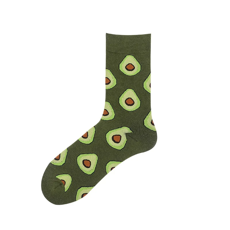 Новые хлопковые носки для женщин, Осенние повседневные Простые милые Креативные дышащие впитывающие пот носки для женщин - Цвет: 10