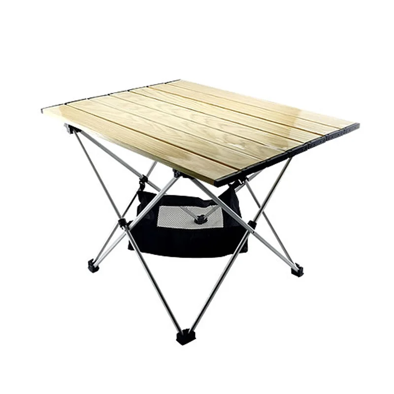 Lightweight Aluminum Folding Table, Portable Camp Table, Outdoor Picnic