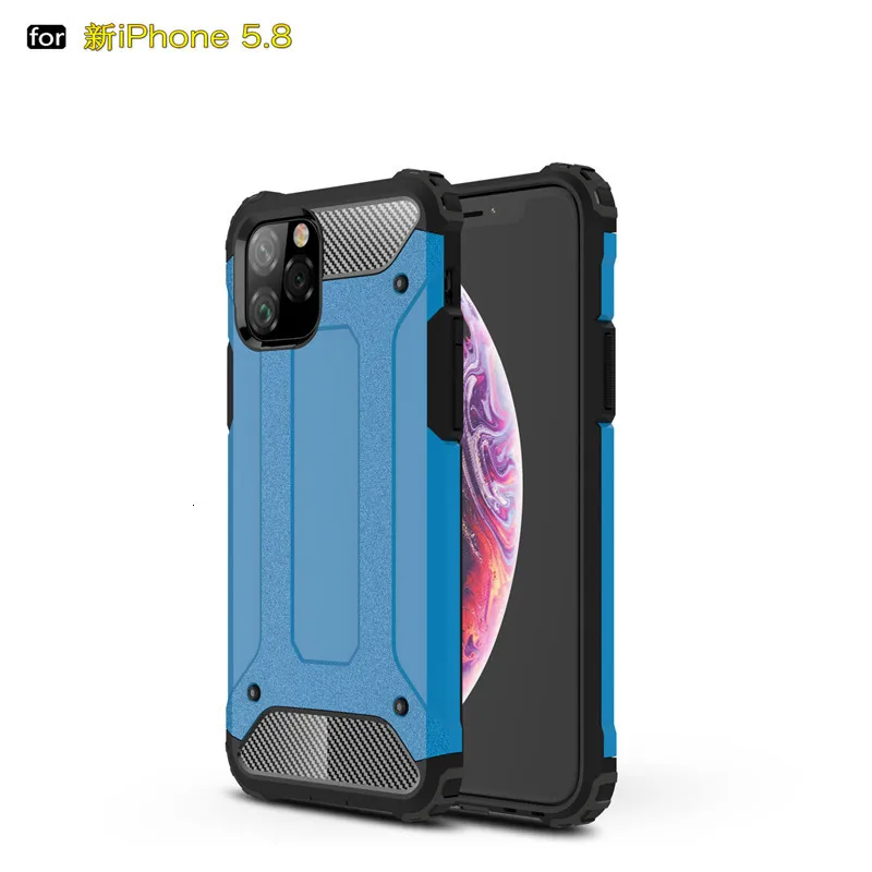Чехол Scorpio Armor для Apple iPhone 11 Pro Max X XS XR 8 7 Plus 6 6S 5 5S SE военный класс прочный защитный чехол для телефона 100 шт