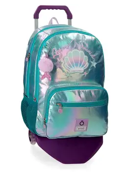 

Backpack Enso Be to Mermaid Double Compartment with Trolley