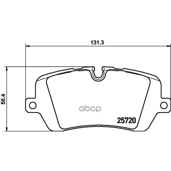 Колодки Тормозные Дисковые, Комплект HELLA арт. 8DB355020-361