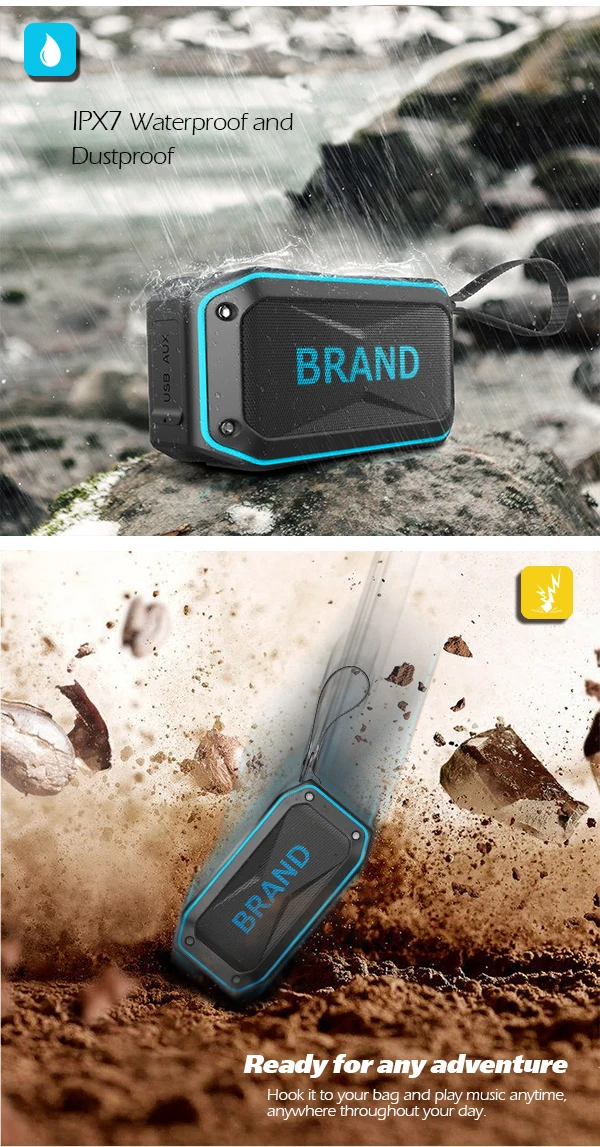 Waterproof Bluetooth Speaker EBS-505-02