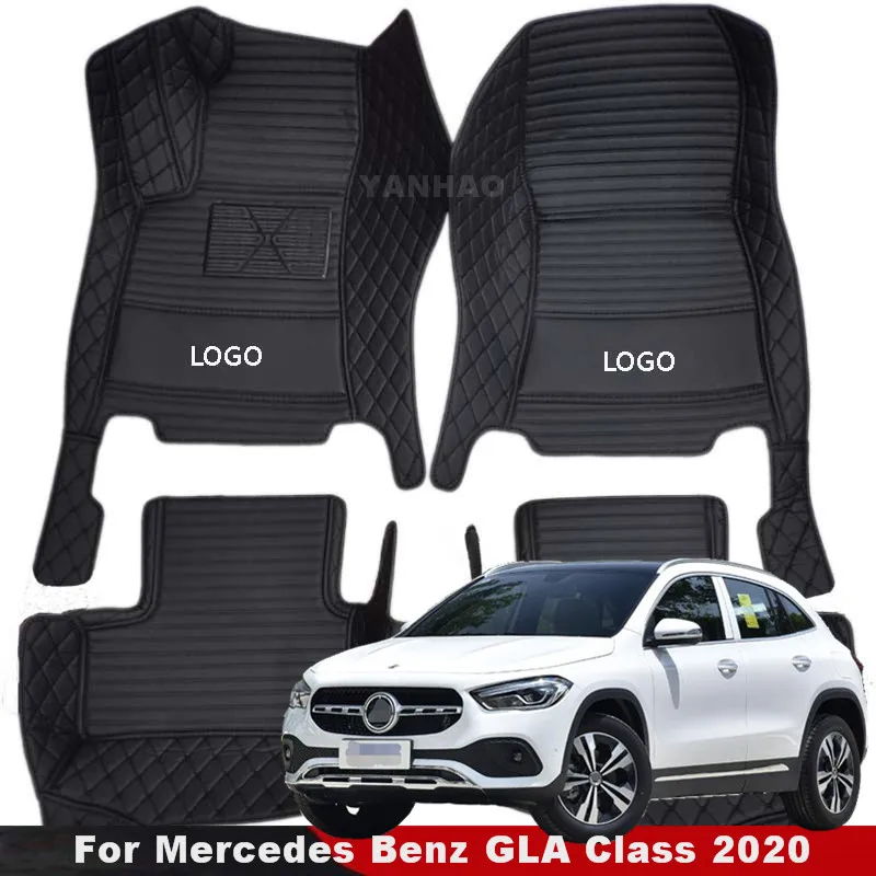 Tappetini auto personalizzati per Mercedes Benz GLA Class 2020-2023 GLA  H247 Gla 45 Amg accessori per tappetini auto impermeabili per tutte le  stagioni - AliExpress