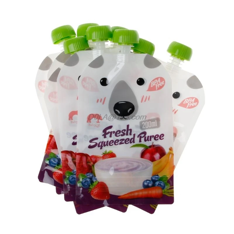 Espremer para Recém-nascido Pçs de Alta Qualidade Resealable Fresco Espremido Malotes Prático Bebê Desmame Alimentos Purê Reutilizável 8 Mod. 182664 5 Armazenamento de comidas p bebê