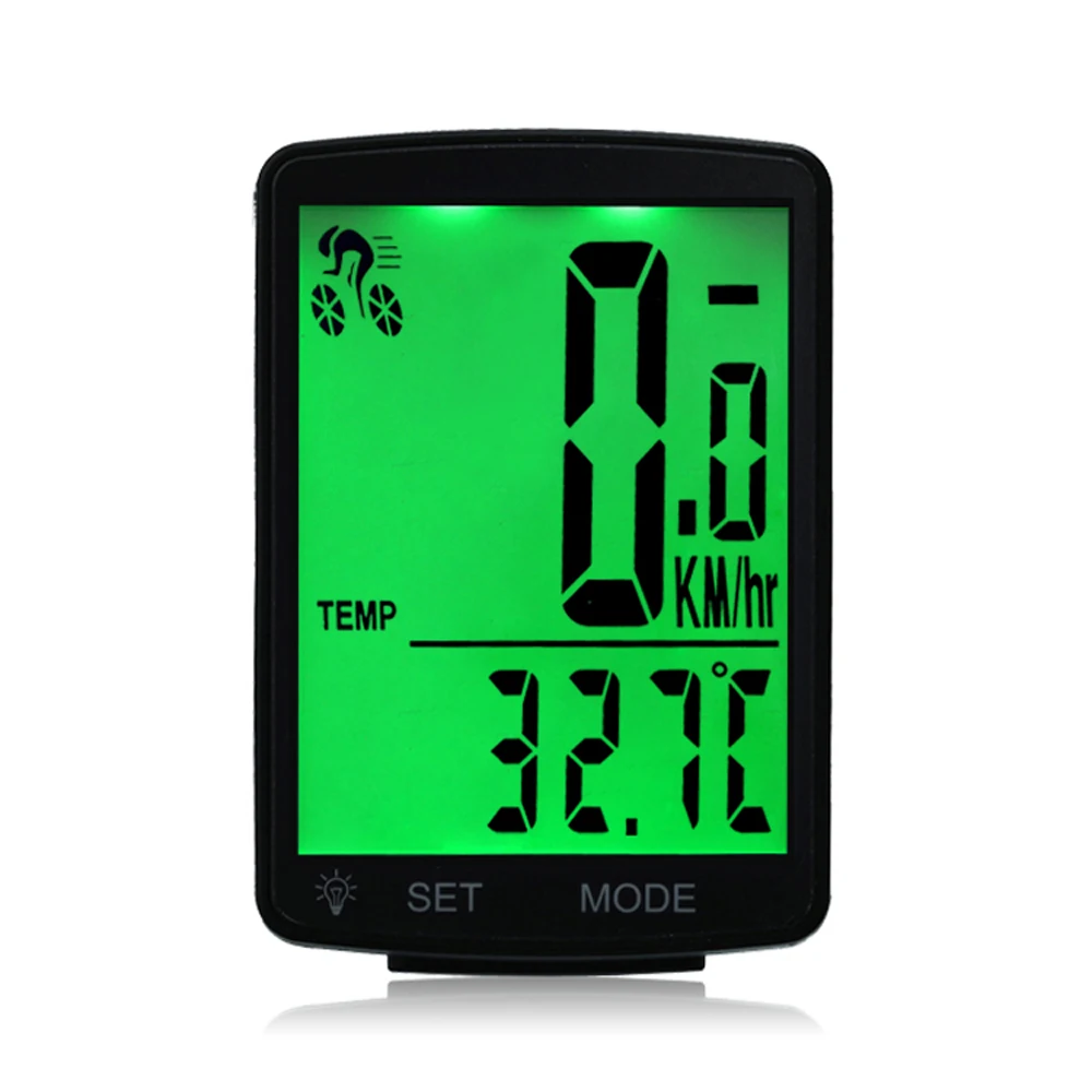 

Multifunctional LCD Screen Bicycle Computer Wireless Bike Rainproof Speedometer Odometer Cycling 2.8inch Waterproof
