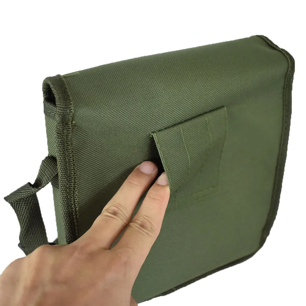 Binocular Telescope Special Bag Nylon Green Color Portable Compact Shock-Absorbing Decompression Soft Bag Outdoor Camping Sports 6