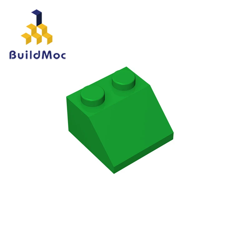 BuildMOC 3039 склон 45 2x2 для строительных блоков части DIY развивающие творческие подарочные игрушки - Цвет: M0655-10
