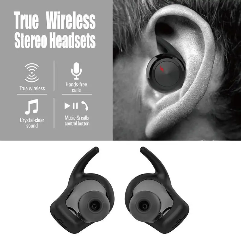 Высококачественные беспроводные мини наушники Bluetooth 4 2 стерео гарнитура с