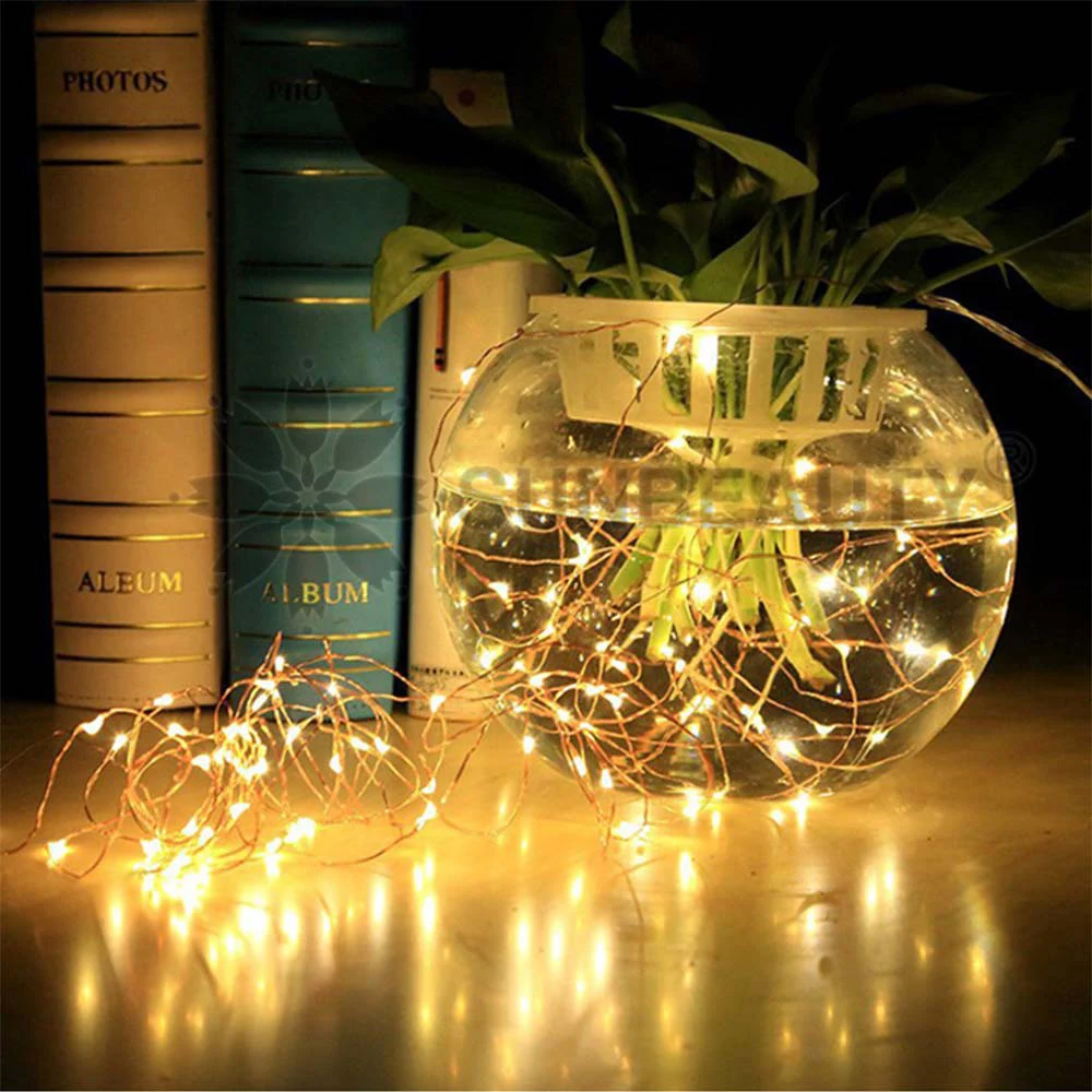 Christmas Decoration Light LED Fairy Lights LED String Light Copper Wire LED String Light For Home Bedroom Decoration D40