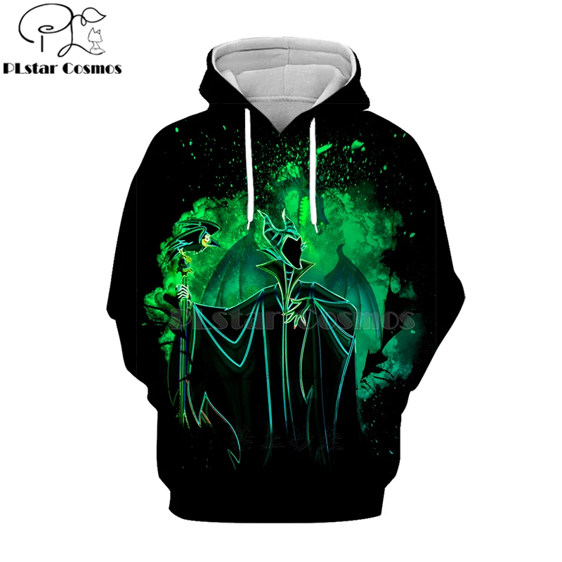 PLstar Cosmos movies Maleficent Mistress of Evil 3d толстовки/Толстовка Зима Осень Harajuku streetwear-2 с длинным рукавом - Цвет: hoodies