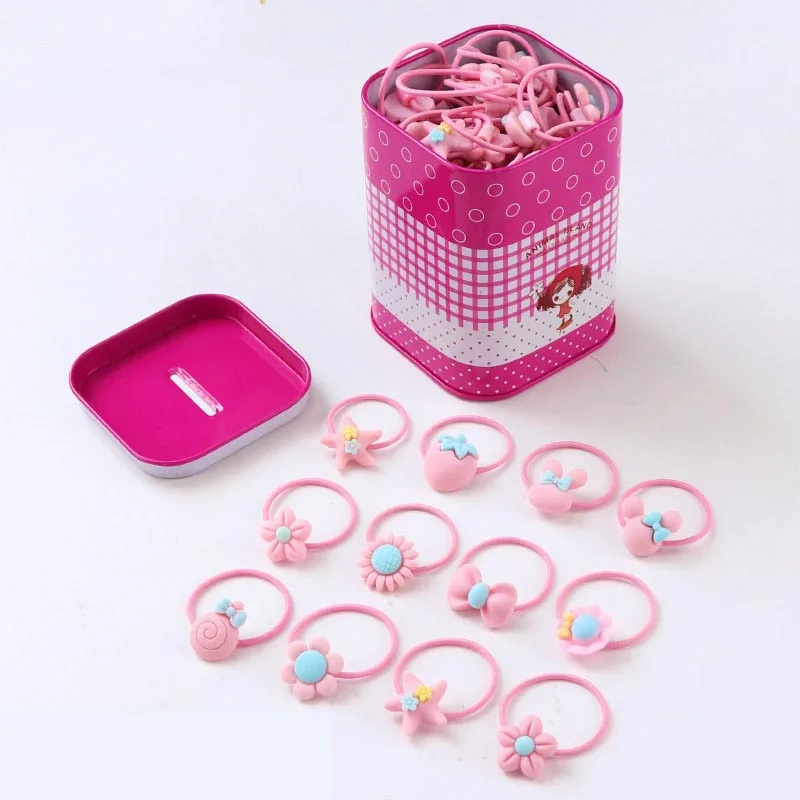 40pcs3 Bnwige 20/40 шт. Мода Мультфильм заколка для волос заколка для галстука зажим для маленьких девочек Заколки для волос с полностью обернута в заколки детские аксессуары для волос - Цвет: 40pcs3