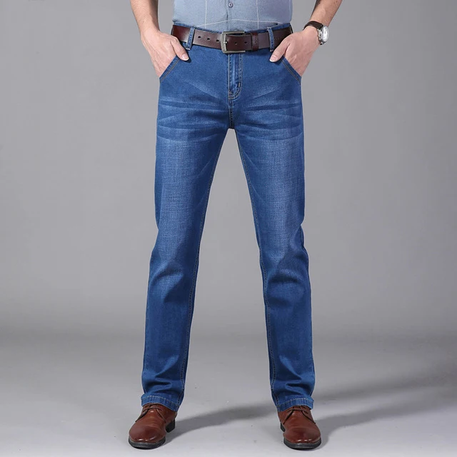 Dark blue CHOLYL бренд модные обтягивающие джинсы мужские брюки черные мужские джинсовые брюки для мужчин размера плюс 28-40 синие классические джинсы для мужчин - Цвет: Dark blue