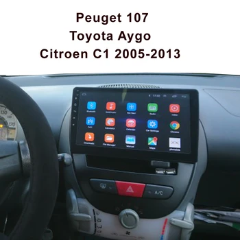 

Android 10.0 Gps Head Unit For Peuget 107 Toyota Aygo Citroen C1 2005-2013 Radio Screen Player Stereo Car Multimedia Navigation