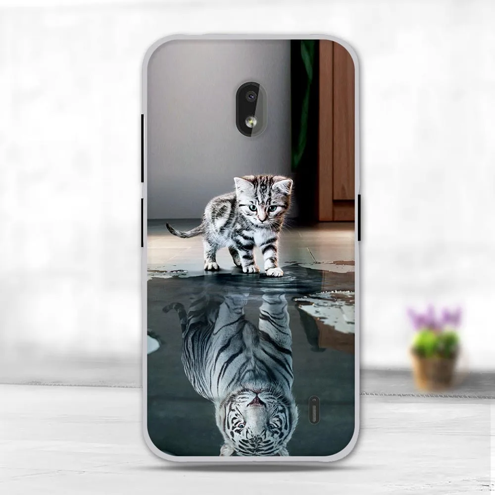 Чехол для телефона для Funda Nokia 2,2 чехол силиконовый мягкий ТПУ задняя крышка для Capa Nokia 2,2 чехол s животное милый чехол Capa Сумка-бампер