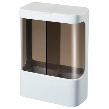 

Disposable Paper Cup Holder Plastic Cup Rack Wall-mounted Cup Dispenser Large Capacity Disposable Cup Stand for Home Use