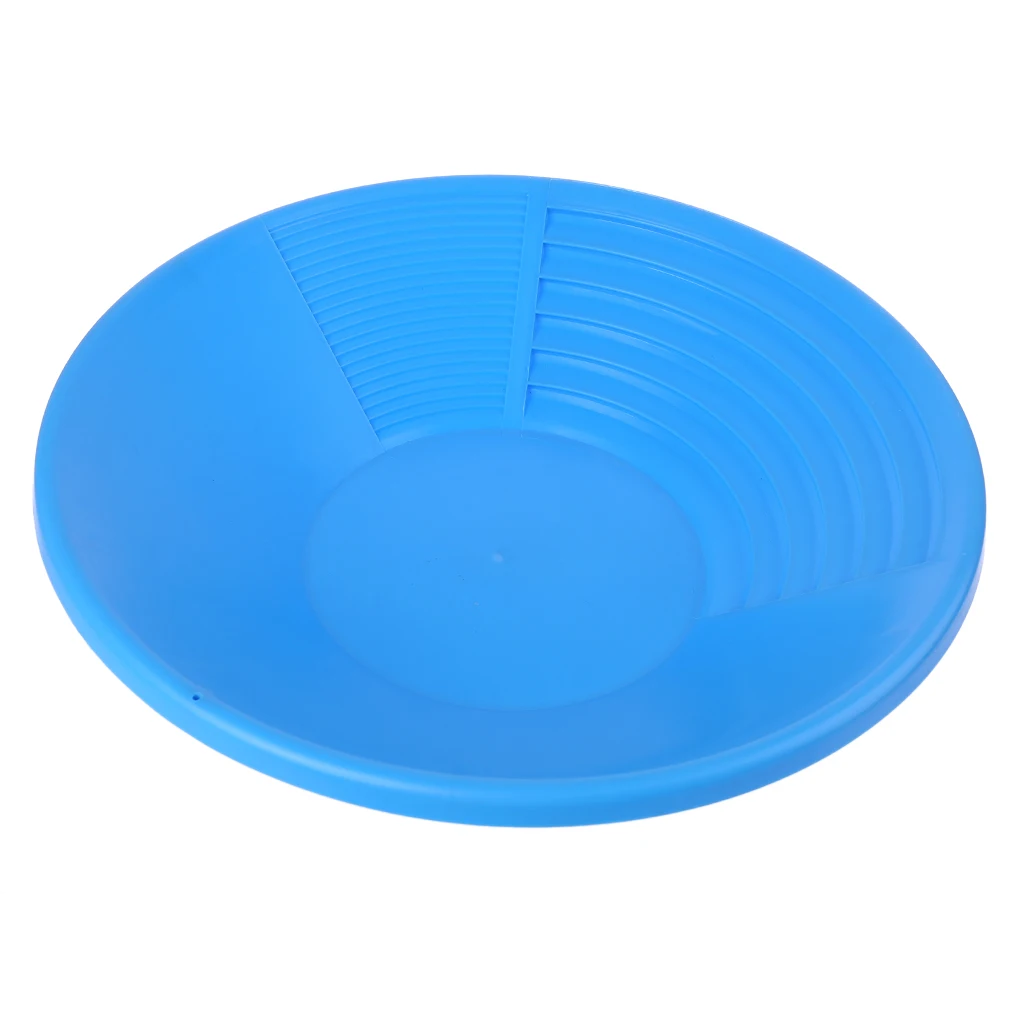 

New 15" Plastic Gold Pan Gold Basin For Sand Mud Mineral Processing Gold Rush Tools