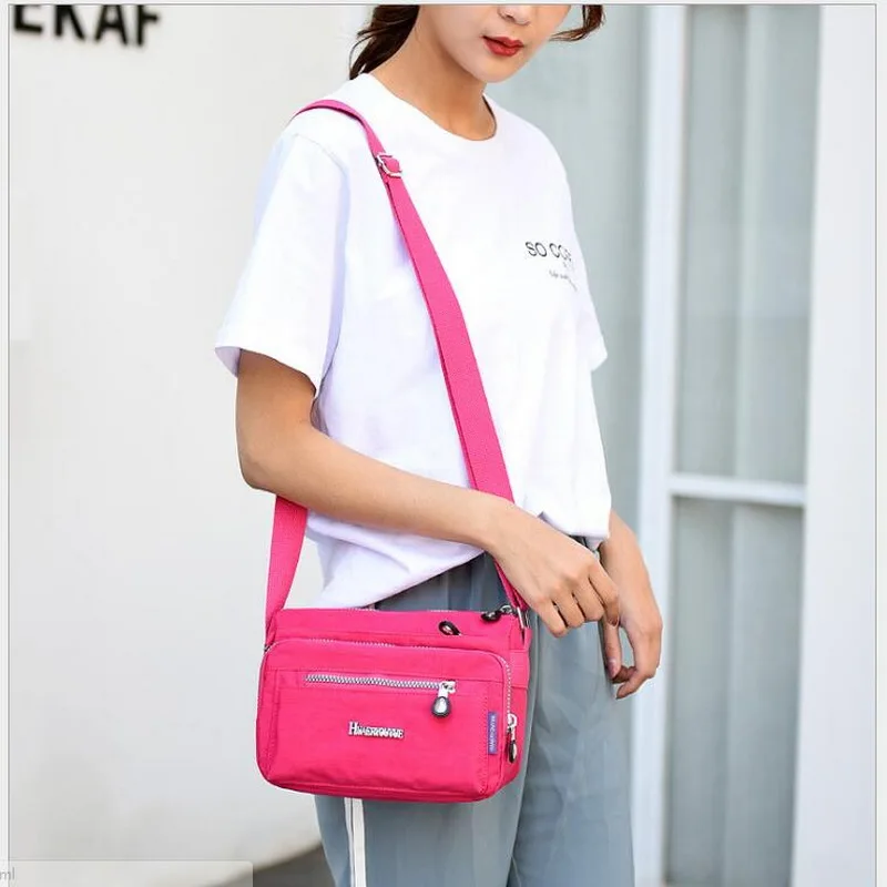 

Good Qualtiy WoMen versatile waterproof nylon bag Casual WoMen Shoulder Crossbody Bags Womens Lightweight fashion Shoulder Bag