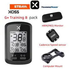 Xoss bicicleta computador g + sem fio gps velocímetro dwireless à prova dwireless bicicleta de estrada mtb formiga bluetooth cadência ciclismo computadores