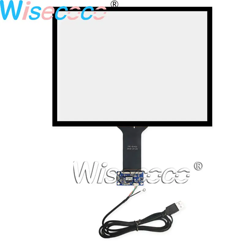 Wisecoco 15 Inch Capacitive Touch Screen USB Plug and Play 10 Point Glass Panel Digitizer 324.9*248MM | Мобильные телефоны и
