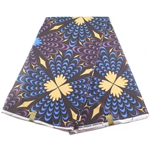 Ankara Fabric Best Quality Veritable Dutch Real Wax Dutch Wax African Printed Batik Fabric Cotton Nigeria