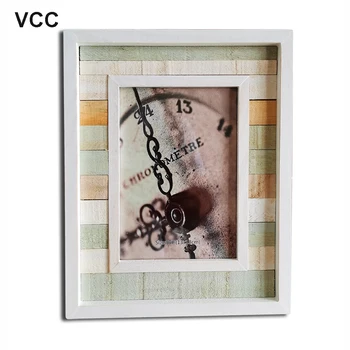 

Wood Photo Frame,Picture Frame Color Wooden Block Decoration 13X18 Wooden Photo Frame For Tabletop Decoration,Photo Frame