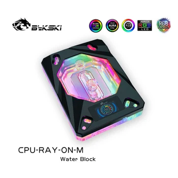 

Bykski AMD CPU Water Block with OLED Temperature Display For AMD RYZEN3000 AM3 AM3+ AM4 1950X TR4 X399 X570