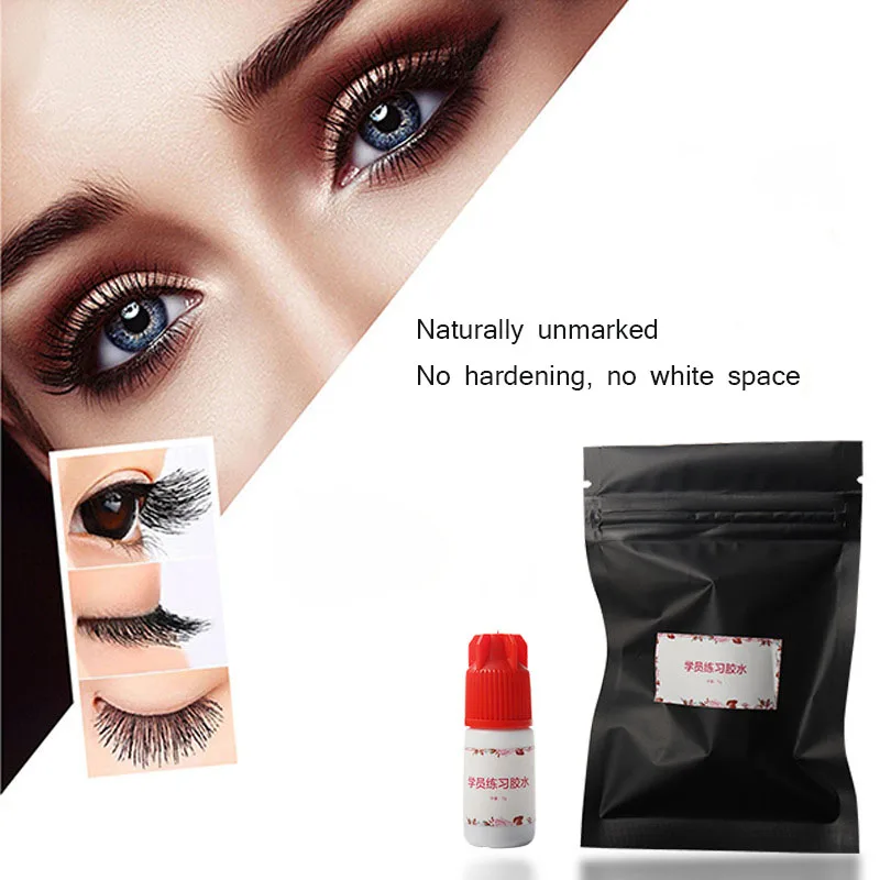 Grafting Eyelashes Students Practice Glue Low sensitivity Micro Stimulation Beauty Salon Students Dedicated Practice Glue 5g 5