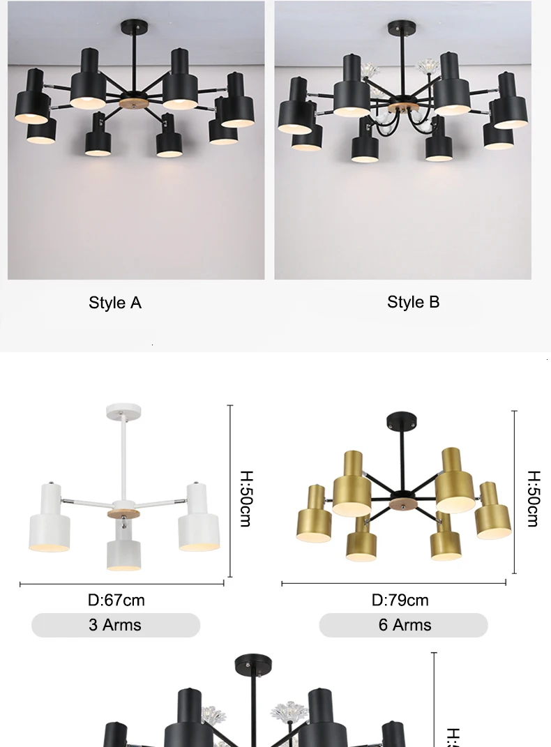 MDWELL Lustre Lustres para sala de jantar E27 светодиодный регулируемый подвесной светильник деревянные светильники для столовой