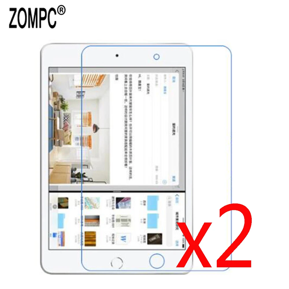 Матовая Мягкая Защитная пленка для экрана 2 шт. матовая Apple iPad Mini 1 3 4 5 7 9 дюйма