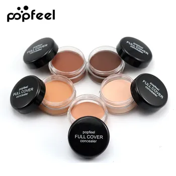 

Popfeel Full Cover Makeup Concealer Cream Face Facial Foundation Base Concealer BB Cream Cosmetic Bronzer Face Primer Maquiagem