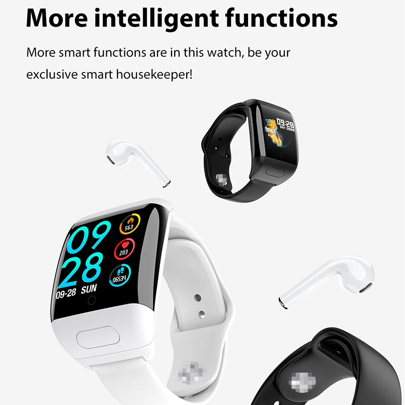 LIGE 2020 New Smart Watch Headset Wireless