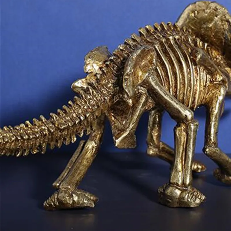Сделать старый моделирование динозавров Fossil украшения Творческая гостиная ТВ кабинет смолы Art&Craft Декор X3590