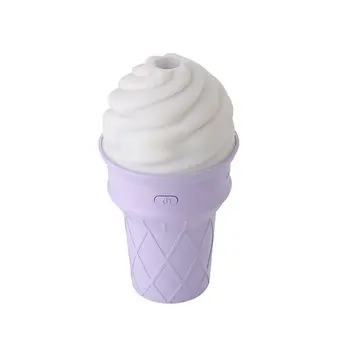 

Cute Ice Cream Moisturizing Lamp Humidifier LED Humidifier Air Diffuser Purifier Atomizer Refreshing Freshener
