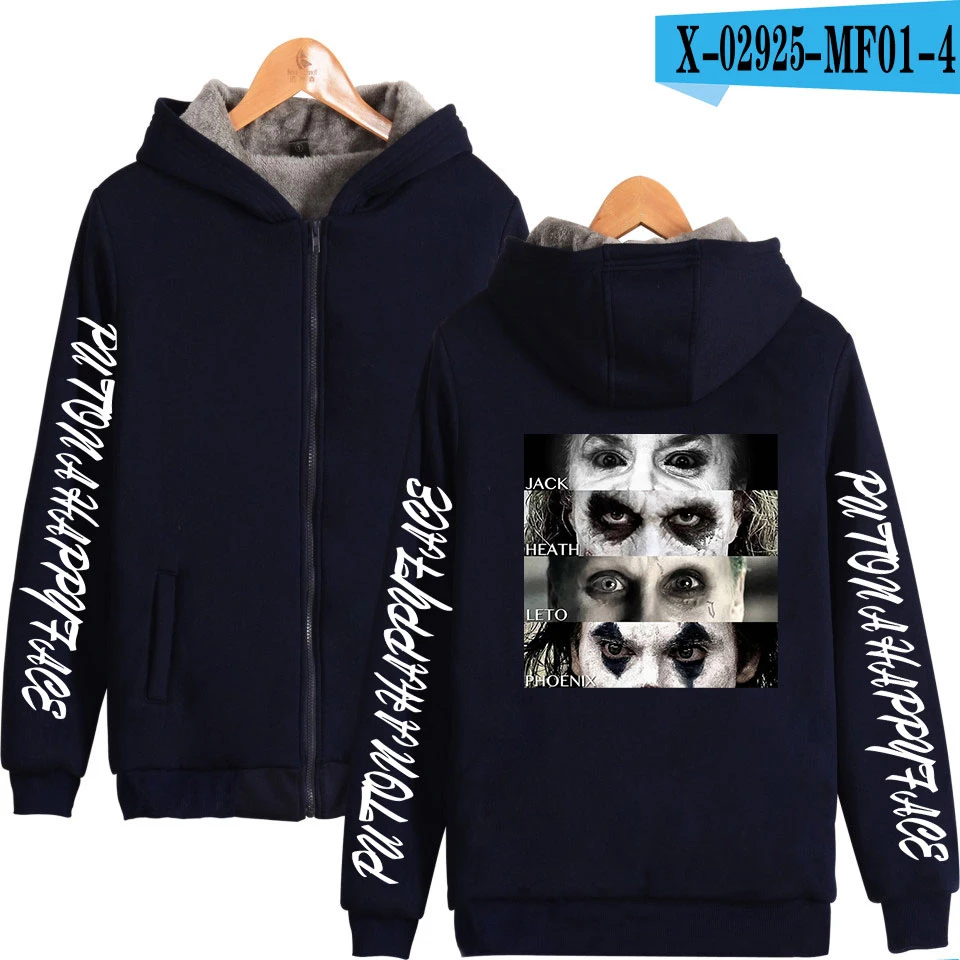 navy blue Толстовка с капюшоном Jack Heath Leto Phoenix, Зимняя мода для мужчин и женщин, толстовки с капюшоном на молнии, Куртка Harajuku с длинным рукавом, мужские толстовки с капюшоном, топы - Цвет: navy blue