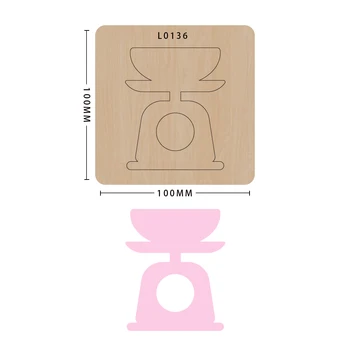 

Logo knife mold mold wood mold decoration, model L0136, suitable for common die cutting machines on the market