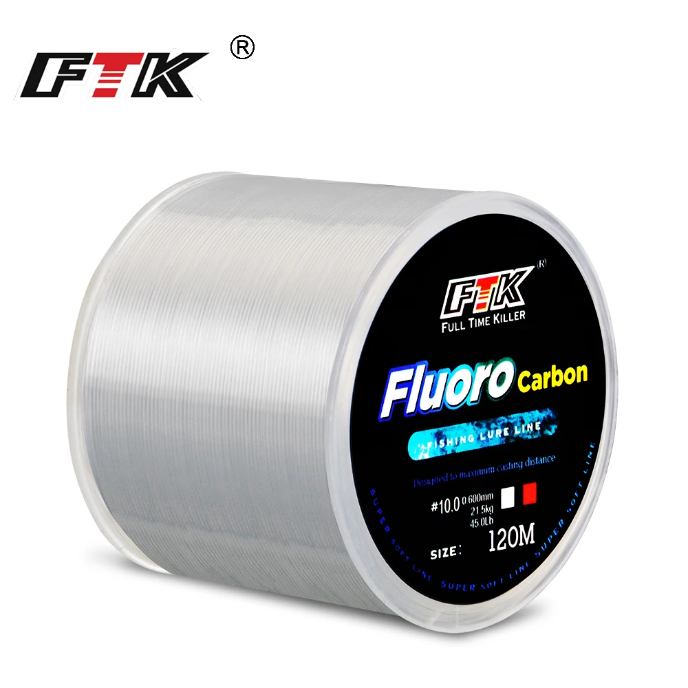 Fluorocarbon-Line-Accessories Leader-Lure Wearable Fishing-Line Carbon-Fiber Coating
