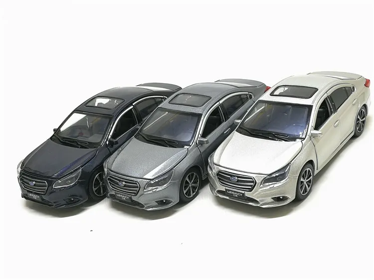 Новинка 1/32 Subaru LEGACY литая под давлением Модель автомобиля игрушки со звуком светильник для детей Подарки
