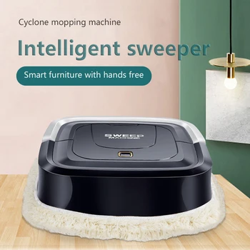 

USB Mopping Robot Mini Vacuum Cleaner Portable Electric Mop Smart Home Mop Dust Clean Lazy Cleaner Wipe Special Mop Cloth
