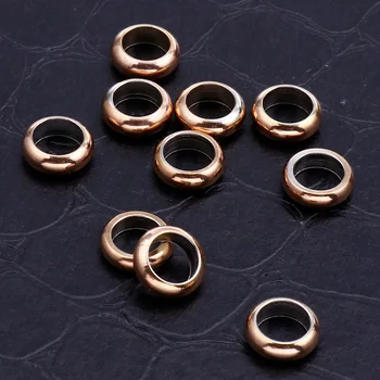

100Pcs/Lot 8mm Stainless Steel Closed Jump Rings Loops Connector Jewelry Making Accessories Handmade Findings Rose Gold Sliver