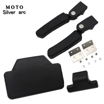 

For Benelli TRK 251 TRK502 TRK502X genuine aluminum motorcycle Topcase set backrest cushionTop Case +rear arm passenger armrest