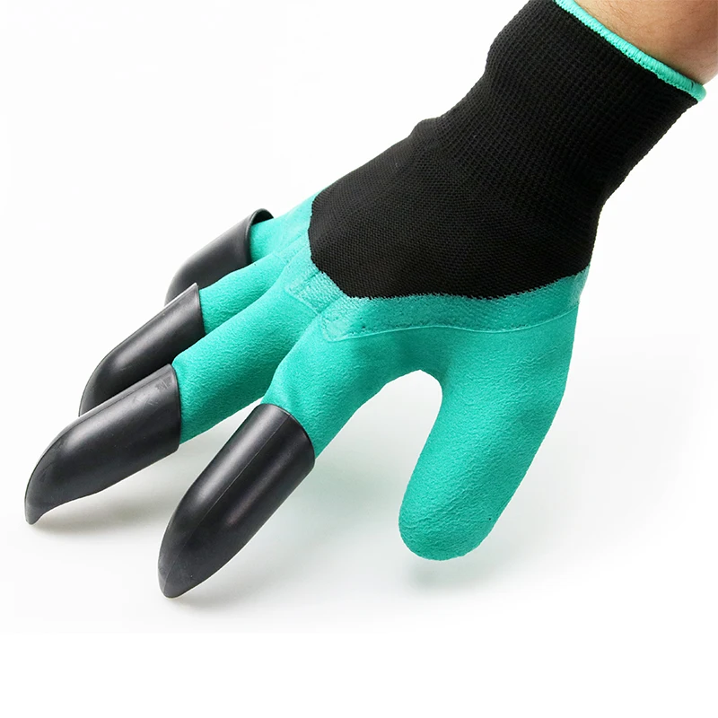 Garden Gloves With Fingertips Claws Quick Easy to Dig and Plant Safe for Rose Pruning Gloves Mittens Digging Gloves